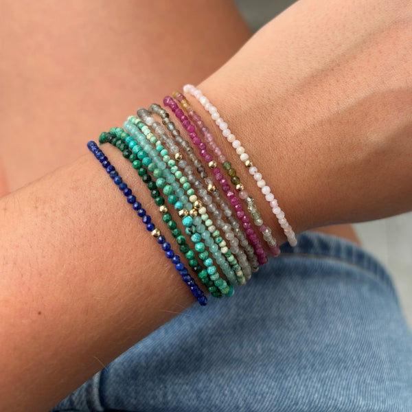 THREE WISHES BEADED BRACELET