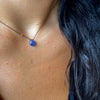 TANZANITE PENDANT NECKLACE