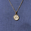 ZODIAC CONSTELLATION DISC NECKLACE