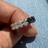 ZARA LAB GROWN DIAMOND AND SAPPHIRE ETERNITY BAND