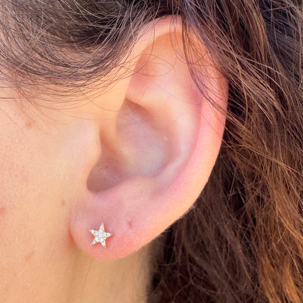 DIAMOND STAR STUDS