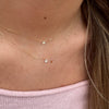 STARLIGHT FLOATING DIAMOND NECKLACE