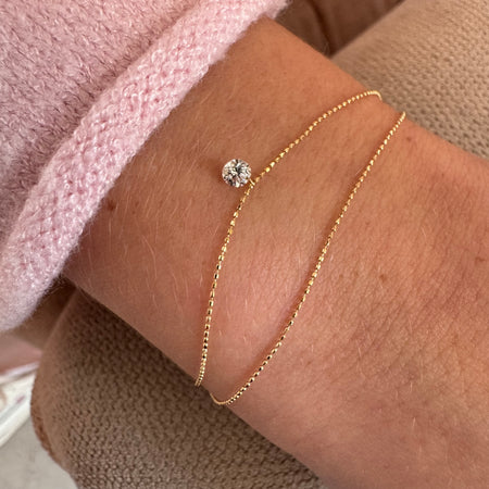 PETITE DIAMOND TENNIS BRACELET