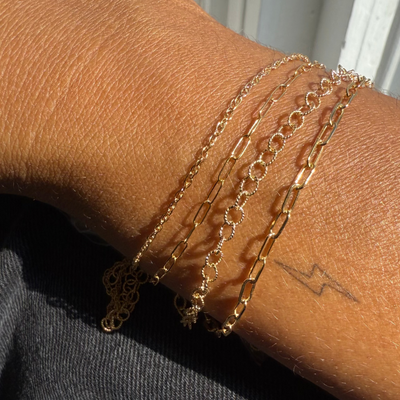 GOLD FILL FOREVER BRACELETS