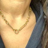 CHARLIZE ROLO CHAIN NECKLACE