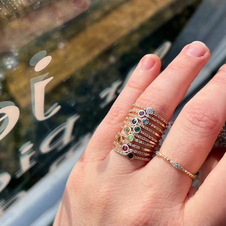 Diadem Baguette Ring