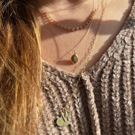 TINIEST INITIALS NECKLACE