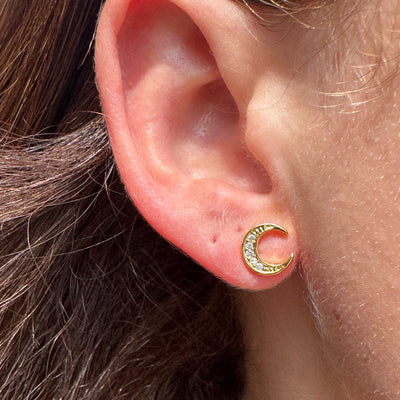 CORDELIA CRESCENT STUDS