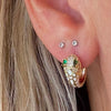 SERPENT LOOP HUGGIE HOOPS