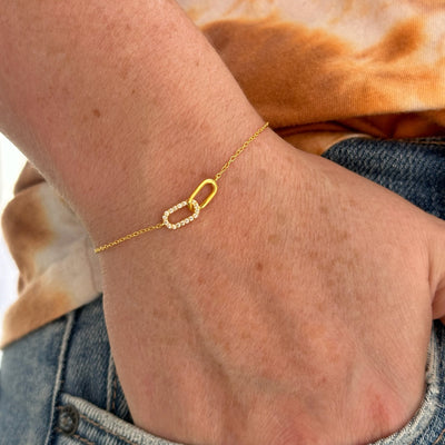 DOUBLE LINK BRACELET