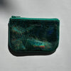 IRIDESCENT JADE ZIP POUCH