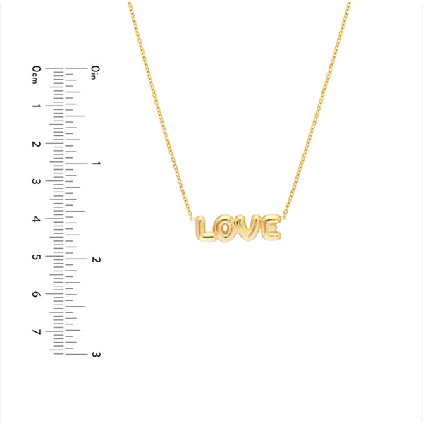 PUFF LOVE NECKLACE