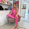 PINK CITY TWO PIECE LOUNGE SET