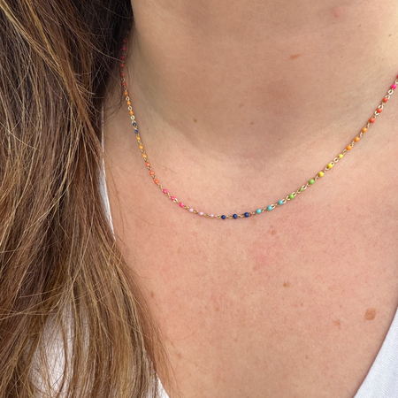 HEART OF GOLD LOCK NECKLACE