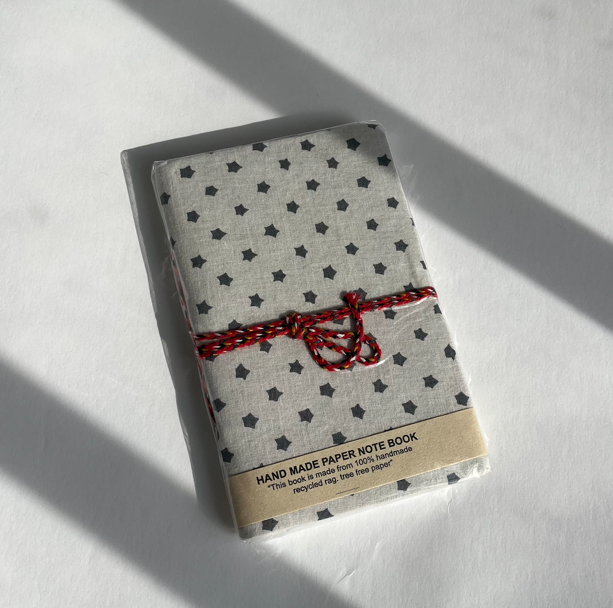 NAVY STAR BLOCK PRINT PAPER JOURNAL