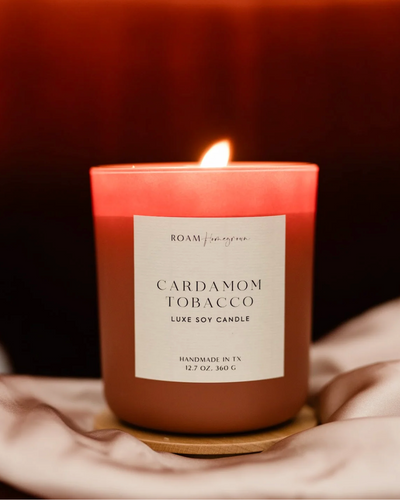 CARDAMOM & TOBACCO SOY CANDLE