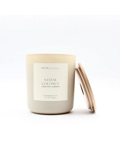 SANTAL & COCONUT SOY CANDLE