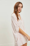 STRIPE OVERSIZED SHIRT TOP