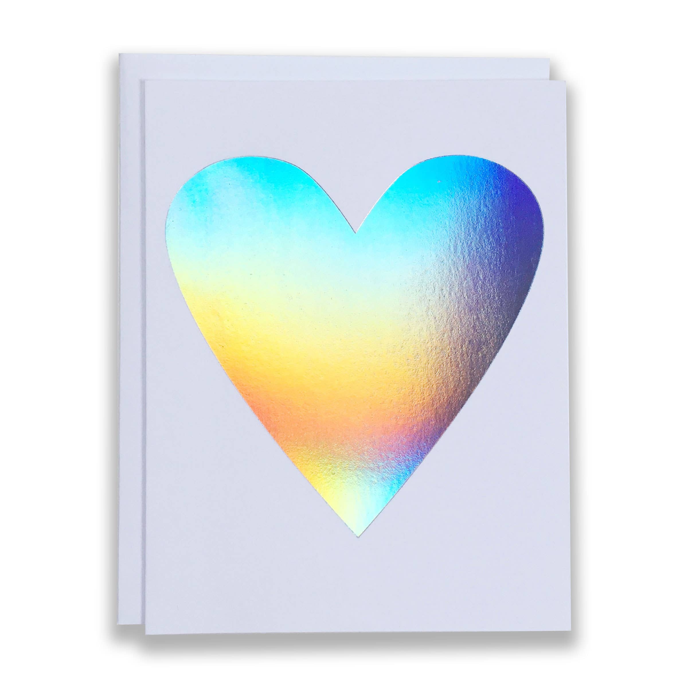 Hologram Heart Note Card – KATIE DIAMOND JEWELRY