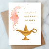 GENIE MAGICAL BIRTHDAY CARD