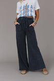 Relaxing Robin Wide Leg Pant - New Navy