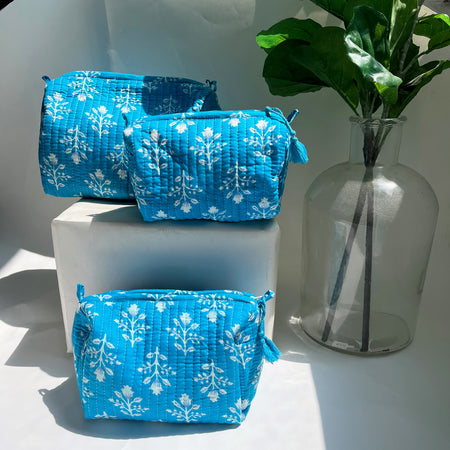 BLUEBELL ZIP POUCH