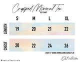 LOCAL Cropped Mineral Graphic Top
