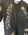 Embroidered Evil Eye and Snake Cotton Jacket 