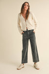 J3978  LIGHT WEIGHT L/S KNIT CARDIGAN