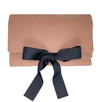 Large Jewelry Roll, Travel Pouch, Pink/Blush