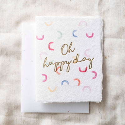Oh Happy Day | Birthday Celebration Greeting Card