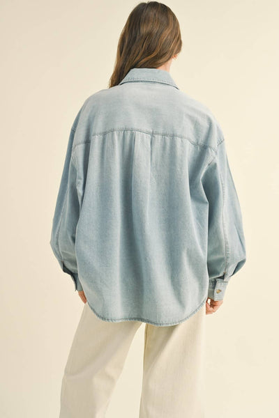 T3144   BUTTONDOWN DENIM SHIRTS