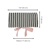 Couture Jewelry Roll, Medium, Striped