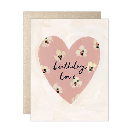 BIG HEART LOVE CARD