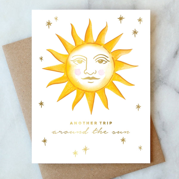 ANOTHER TRIP AROUND THE SUN CARD