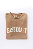 EAST COAST Mineral Washed Graphic Top