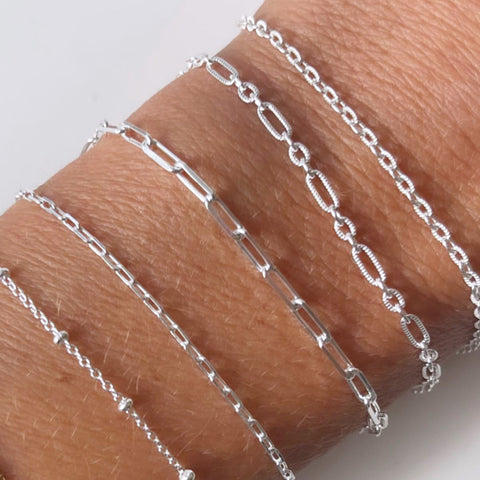 STERLING SILVER FOREVER BRACELETS