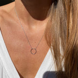 FOREVER OPEN CIRCLE NECKLACE