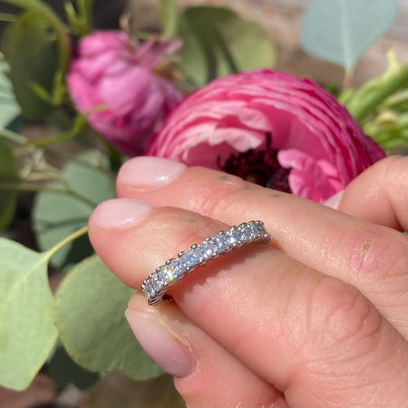 SAPPHIRE FOR ETERNITY BAND