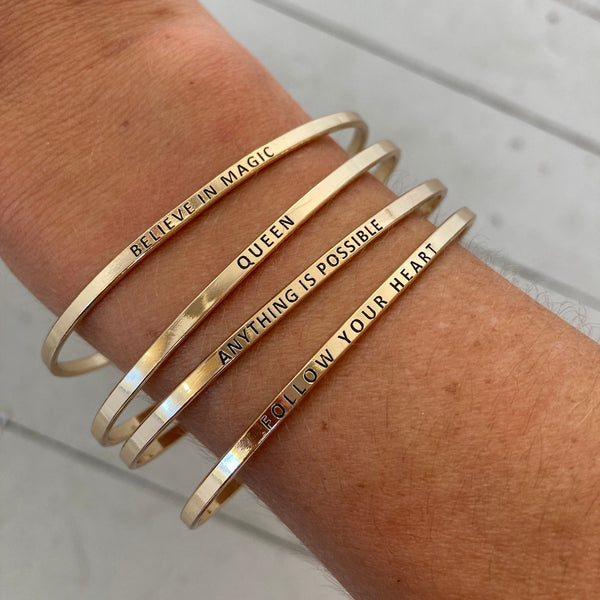 QUOTE BANGLE