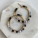 IBIZA BEADED HOOPS