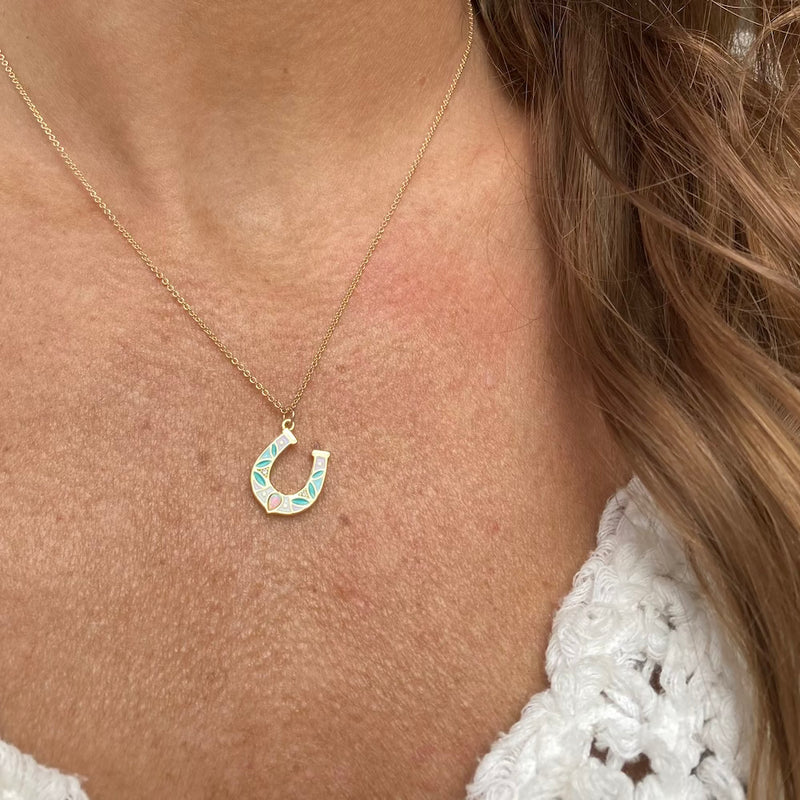 Tiffany 2025 horseshoe necklace