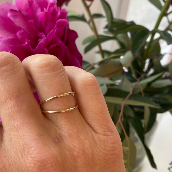DOUBLE JANE STACKING RING