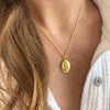 OVAL SWEETHEART NECKLACE