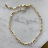 Thick Paperclip Link Chain Necklace