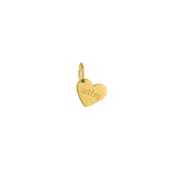 Wifey Gold Heart Charm