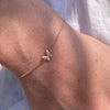 Pave Diamond Butterfly Bracelet