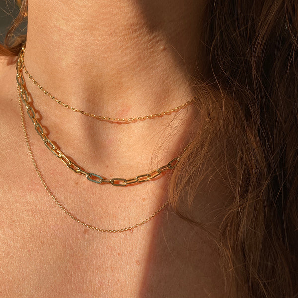 Sparkling Gold Plated Chains