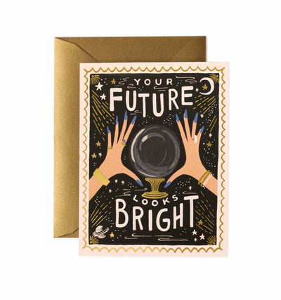 YOUR FUTURE LOOKS BRIGHT CARD - katie diamond jewelry