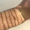 14K CHAIN ANKLETS
